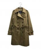 Aquascutumアクアスキュータム）の古着「ウールライナー付トレンチコート」｜ベージュ