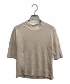 MARGARET HOWELLマーガレットハウエル）の古着「SUPERFINE LINEN JUMPER」｜アイボリー