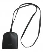 A.P.C.アーペーセー）の古着「James キーケース ネックストラップ」｜ブラック