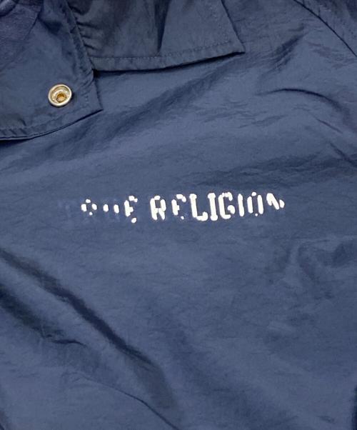 TRUE RELIGION（トゥルー レリジョン）TRUE RELIGION (トゥルー レリジョン) コーチジャケット ネイビー サイズ:2XLの古着・服飾アイテム