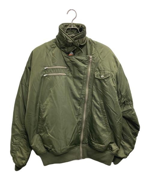 jouetie（ジュエティ）jouetie (ジュエティ) ライダースMA-1 オリーブ サイズ:Mの古着・服飾アイテム