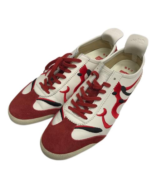 Onitsuka Tiger（オニツカタイガー）Onitsuka Tiger (オニツカタイガー) MEXICO 66 DELUXE  レッド×ホワイト サイズ:27.5cmの古着・服飾アイテム