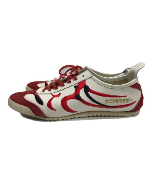 Onitsuka Tiger（オニツカタイガー）Onitsuka Tiger (オニツカタイガー) MEXICO 66 DELUXE  レッド×ホワイト サイズ:27.5cmの古着・服飾アイテム