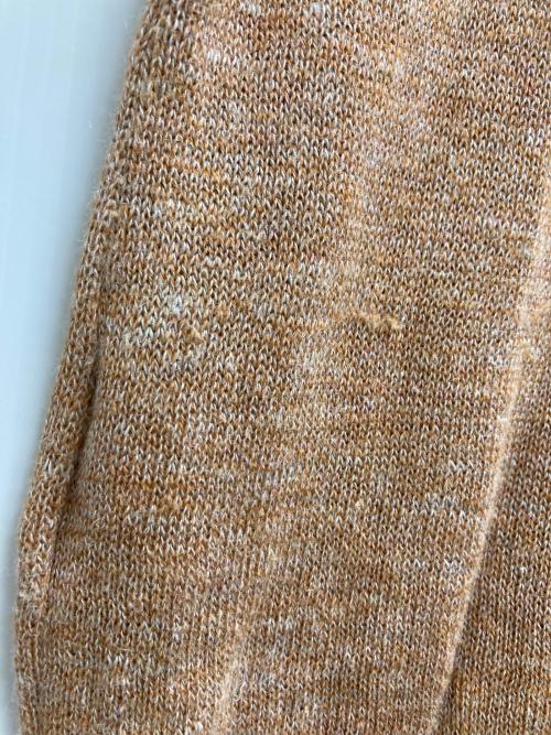 45R（フォーティファイブ・アール）45R (フォーティファイブ・アール) リネン混ニット ブラウン サイズ:2の古着・服飾アイテム