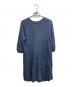 45R（フォーティファイブ・アール）の古着「リネンニットワンピース」｜ネイビー
