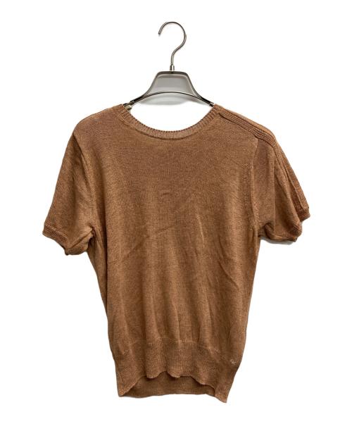 45R（フォーティファイブ・アール）45R (フォーティファイブ・アール) ギマニットのTシャツ ブラウン サイズ:SIZE3の古着・服飾アイテム