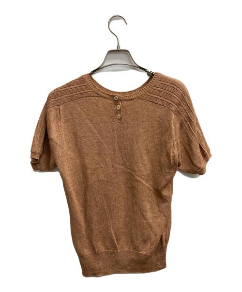 45R（フォーティファイブ・アール）45R (フォーティファイブ・アール) ギマニットのTシャツ ブラウン サイズ:SIZE3の古着・服飾アイテム