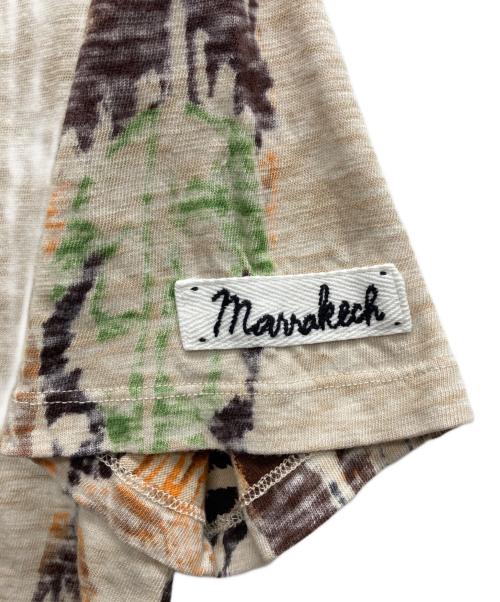 45R（フォーティファイブ・アール）45R (フォーティファイブ・アール) プリントカットソー ベージュ サイズ:1の古着・服飾アイテム