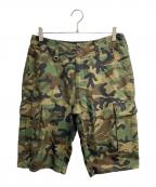 Mastermind JAPANマスターマインド ジャパン）の古着「ハーフカーゴパンツ」｜カーキ