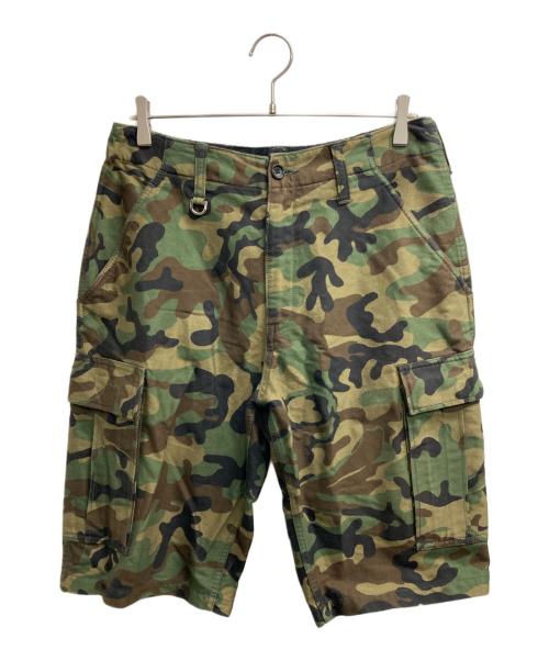 Mastermind JAPAN（マスターマインド ジャパン）Mastermind JAPAN (マスターマインド ジャパン) ハーフカーゴパンツ カーキ サイズ:Mの古着・服飾アイテム