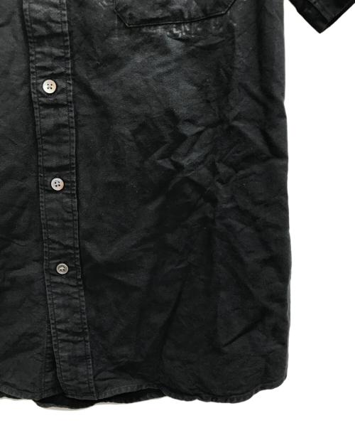 stussy（ステューシー）stussy (ステューシー) Mastermind JAPAN (マスターマインド ジャパン) スカル刺繍コラボシャツ ブラック サイズ:Mの古着・服飾アイテム