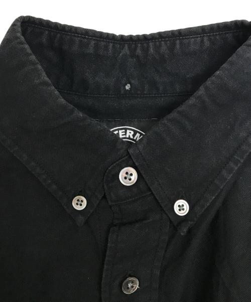 stussy（ステューシー）stussy (ステューシー) Mastermind JAPAN (マスターマインド ジャパン) スカル刺繍コラボシャツ ブラック サイズ:Mの古着・服飾アイテム