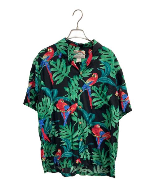 PARADISE FOUND（パラダイスファウンド）PARADISE FOUND (パラダイスファウンド) アロハシャツ ブラック サイズ:Mの古着・服飾アイテム