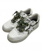 A BATHING APEア ベイシング エイプ）の古着「BAPE STA」｜ホワイト