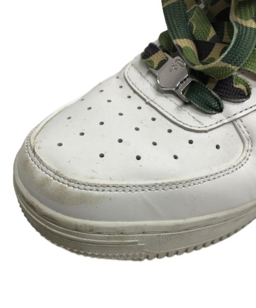 A BATHING APE（ア ベイシング エイプ）A BATHING APE (ア ベイシング エイプ) BAPE STA ホワイト サイズ:27.5cmの古着・服飾アイテム