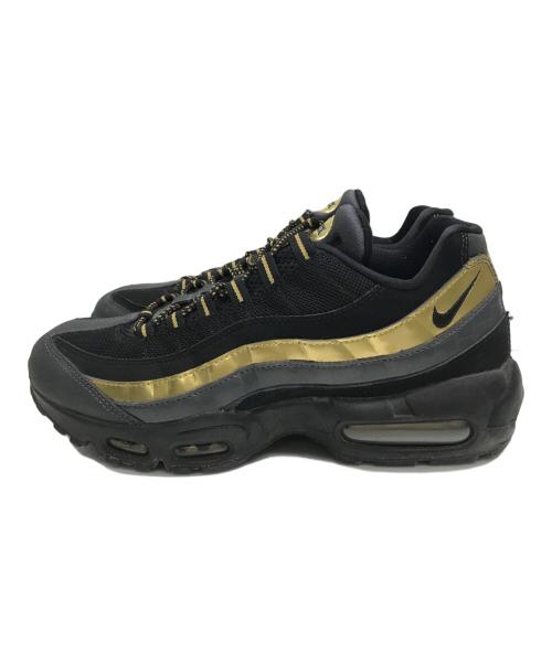 NIKE（ナイキ）NIKE (ナイキ) AIR MAX95 / エアマックス95 ゴールド×ブラック サイズ:27の古着・服飾アイテム