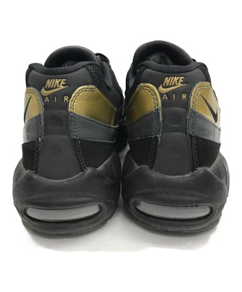 NIKE（ナイキ）NIKE (ナイキ) AIR MAX95 / エアマックス95 ゴールド×ブラック サイズ:27の古着・服飾アイテム
