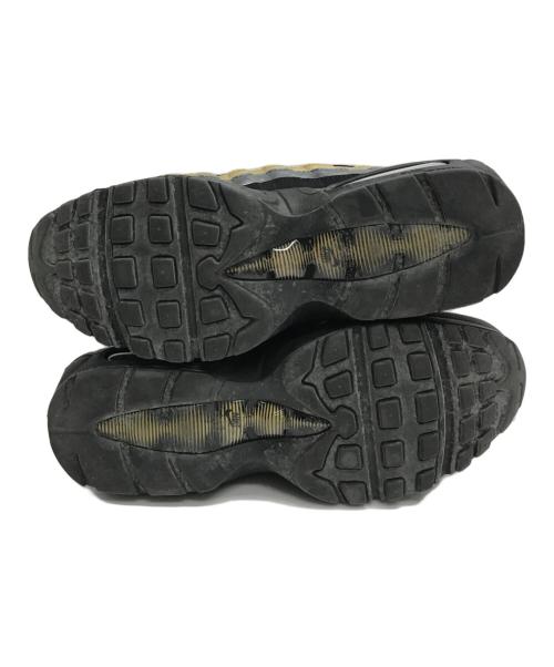 NIKE（ナイキ）NIKE (ナイキ) AIR MAX95 / エアマックス95 ゴールド×ブラック サイズ:27の古着・服飾アイテム