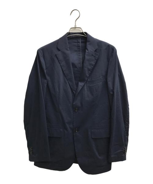 UNIVERSAL LANGUAGE（ユニバーサルランゲージ）UNIVERSAL LANGUAGE (ユニバーサルランゲージ) 2Bテーラードジャケット ネイビー サイズ:LLの古着・服飾アイテム