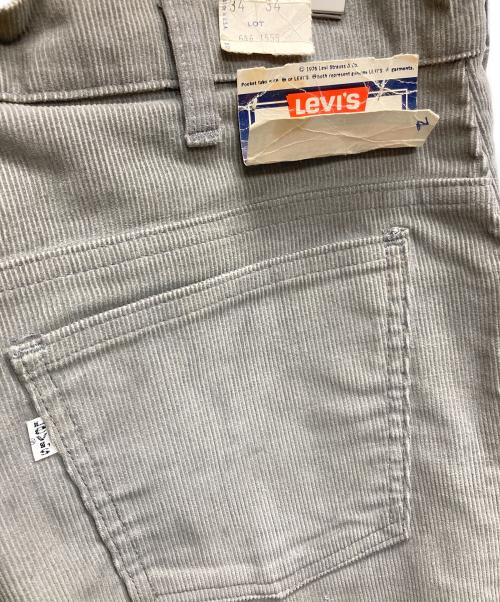 LEVI'S（リーバイス）LEVI'S (リーバイス) 70ｓコーデュロイパンツ グレー サイズ:34の古着・服飾アイテム