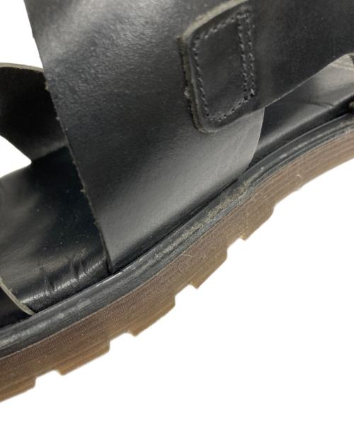 foot the coacher（フットザコーチャー）foot the coacher (フットザコーチャー) SS BELT SANDALS(SSベルトサンダル) ブラック サイズ:9.0の古着・服飾アイテム