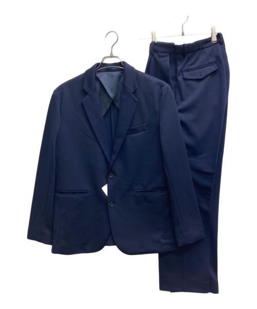 nano・universe（ナノ・ユニバース）nano・universe (ナノ・ユニバース) カノコボンディング リラックスセットアップ ネイビー サイズ:S 未使用品の古着・服飾アイテム