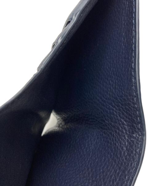 MOTHERHOUSE（マザーハウス）MOTHERHOUSE (マザーハウス) 2つ折り財布 ネイビーの古着・服飾アイテム