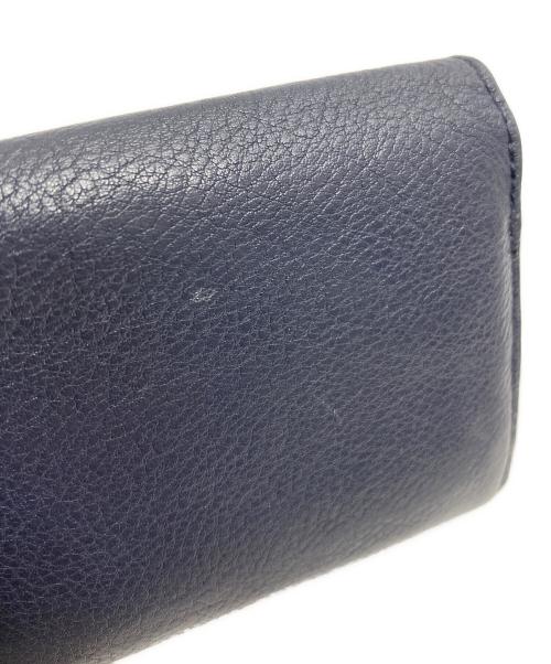 MOTHERHOUSE（マザーハウス）MOTHERHOUSE (マザーハウス) 2つ折り財布 ネイビーの古着・服飾アイテム