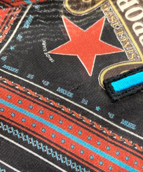 MUZE（ミューズ）MUZE (ミューズ) SAPPORO LAGER BEER (サッポロラガービール) プリントシャツ ブラック サイズ:1の古着・服飾アイテム