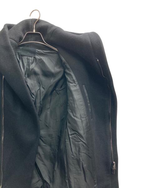 Junhashimoto（ジュンハシモト）junhashimoto (ジュンハシモト) WRAP COAT ブラック サイズ:2の古着・服飾アイテム
