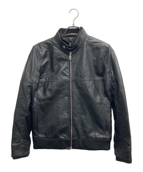AKM（エーケーエム）AKM (エーケーエム) シングルライダースジャケット ブラック サイズ:Mの古着・服飾アイテム