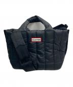 HUNTERハンター）の古着「INTREPID PUFFER MINI TOTE」｜ブラック