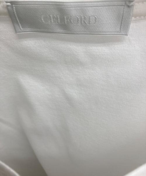CELFORD（セルフォード）CELFORD (セルフォード) バリエーションプリントTシャツ ホワイト サイズ:36 未使用品の古着・服飾アイテム