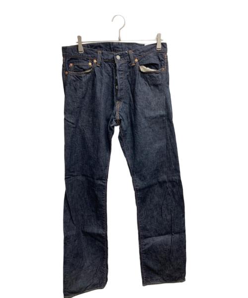 MOMOTARO JEANS（桃太郎ジーンズ）MOMOTARO JEANS (桃太郎ジーンズ) 10oz出陣スリムストレートデニムパンツ インディゴ サイズ:W34の古着・服飾アイテム