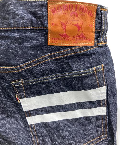 MOMOTARO JEANS（桃太郎ジーンズ）MOMOTARO JEANS (桃太郎ジーンズ) 10oz出陣スリムストレートデニムパンツ インディゴ サイズ:W34の古着・服飾アイテム