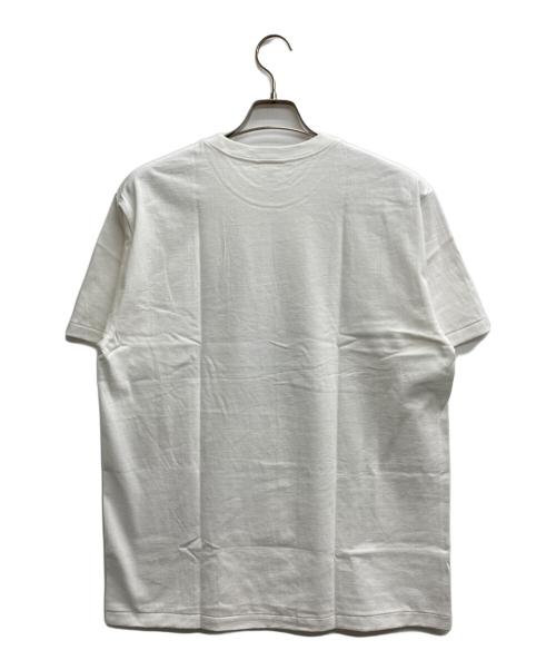 A BATHING APE（ア ベイシング エイプ）A BATHING APE (ア ベイシング エイプ) Colour Camo College TEE ホワイト サイズ:Lの古着・服飾アイテム