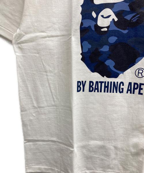 A BATHING APE（ア ベイシング エイプ）A BATHING APE (ア ベイシング エイプ) COLOR CAMO COLLEGE TEE ホワイト サイズ:Lの古着・服飾アイテム