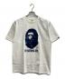 A BATHING APE（ア ベイシング エイプ）の古着「COLOR CAMO COLLEGE TEE」｜ホワイト