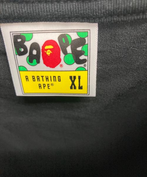 A BATHING APE（ア ベイシング エイプ）A BATHING APE (ア ベイシング エイプ) NEIGHBORHOOD (ネイバーフッド) BAPE GALLERY NEIGHBORHOOD TEE ブラック サイズ:XLの古着・服飾アイテム