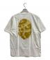 A BATHING APE (ア ベイシング エイプ) COLOR CAMO BIG APE HEAD TEE ホワイト サイズ:XL：5000円