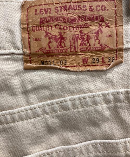 LEVI'S（リーバイス）LEVI'S (リーバイス) 90ｓデニムパンツ ベージュ サイズ:W29 L 32の古着・服飾アイテム