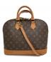 LOUIS VUITTON（ルイ ヴィトン）の古着「アルマ ハンドバッグ」｜ブラウン