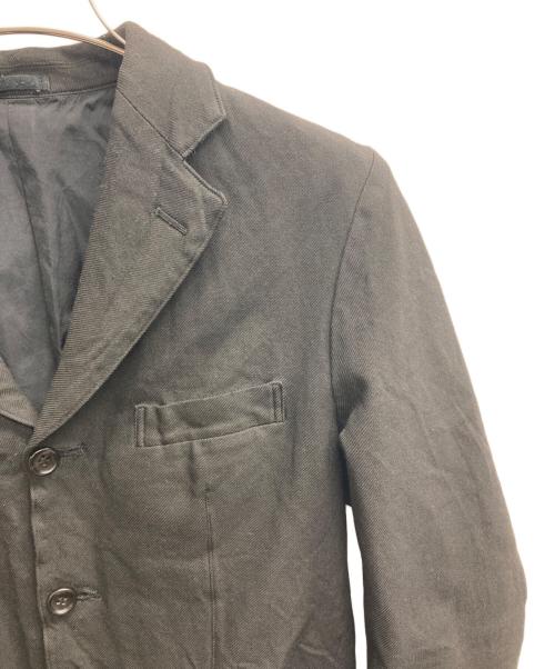 COMME des GARCONS HOMME（コムデギャルソン オム）COMME des GARCONS HOMME (コムデギャルソン オム) ポリ縮絨3Bテーラードジャケット ブラック サイズ:Sの古着・服飾アイテム