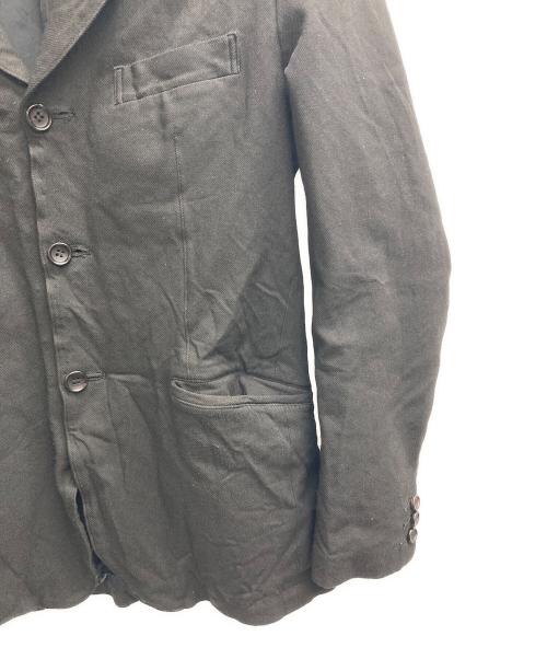 COMME des GARCONS HOMME（コムデギャルソン オム）COMME des GARCONS HOMME (コムデギャルソン オム) ポリ縮絨3Bテーラードジャケット ブラック サイズ:Sの古着・服飾アイテム