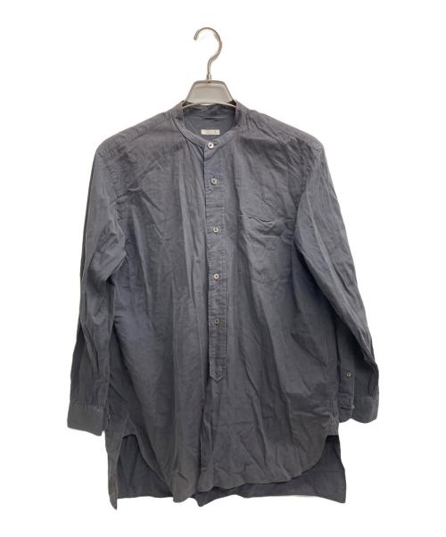 COMOLI（コモリ）COMOLI (コモリ) バンドカラーシャツ ブラック サイズ:1の古着・服飾アイテム