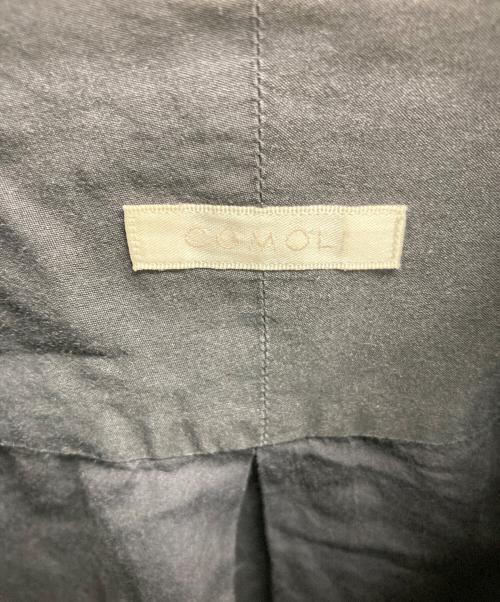COMOLI（コモリ）COMOLI (コモリ) バンドカラーシャツ ブラック サイズ:1の古着・服飾アイテム