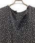 中古・古着 E by eclat (イーバイエクラ) ランダムドットワンピース ブラック サイズ:40：4000円