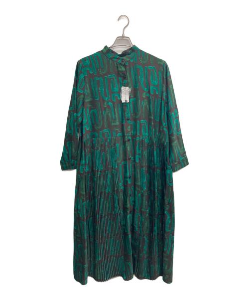 SUMI STYLE（スミ スタイル）SUMI STYLE (スミ スタイル) シャツワンピース グリーン サイズ:F 未使用品の古着・服飾アイテム