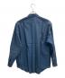 COMME des GARCONS HOMME (コムデギャルソン オム) レギュラーカラーシャツ ネイビー サイズ:表記無し：13000円