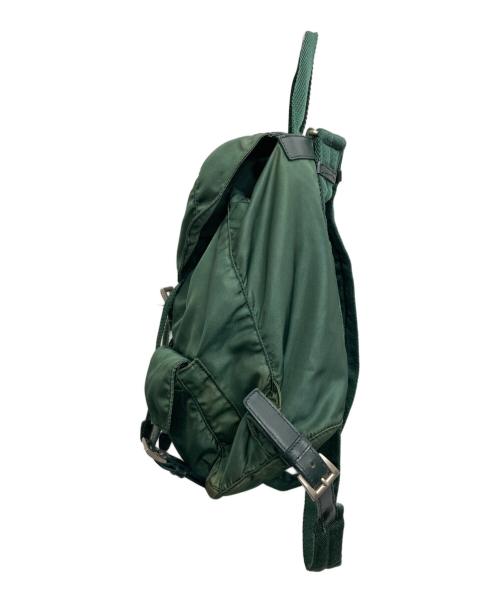 PRADA（プラダ）PRADA (プラダ) ナイロンリュック グリーンの古着・服飾アイテム